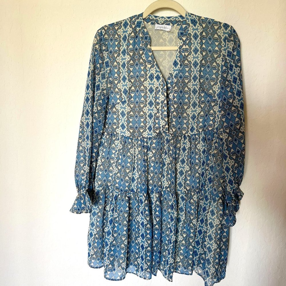 Juniper Blu Dress, Small, Blue